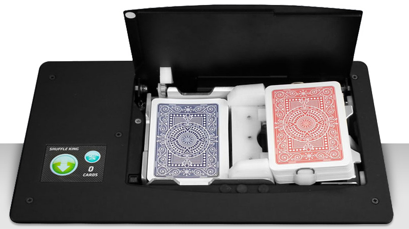 shuffling machine poker